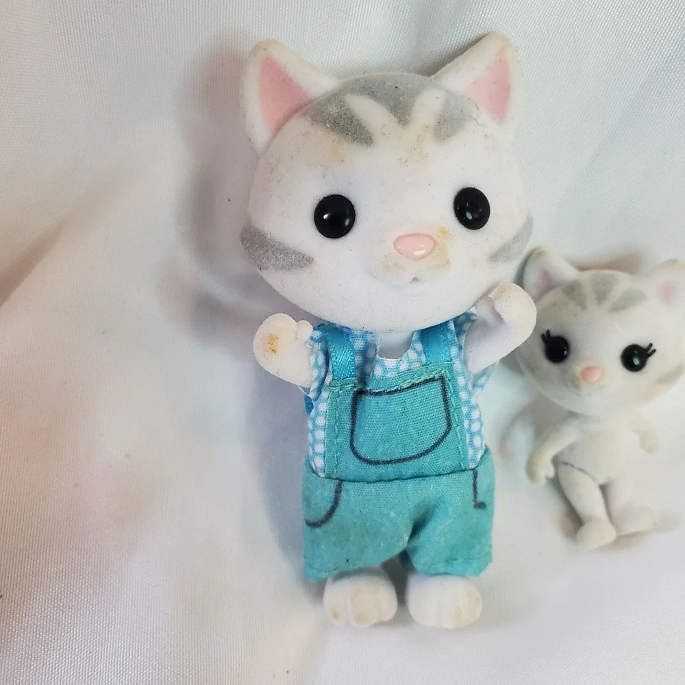 Honey Bee‎ Acres Critter Family The Purringtons Cats Lot Of 2